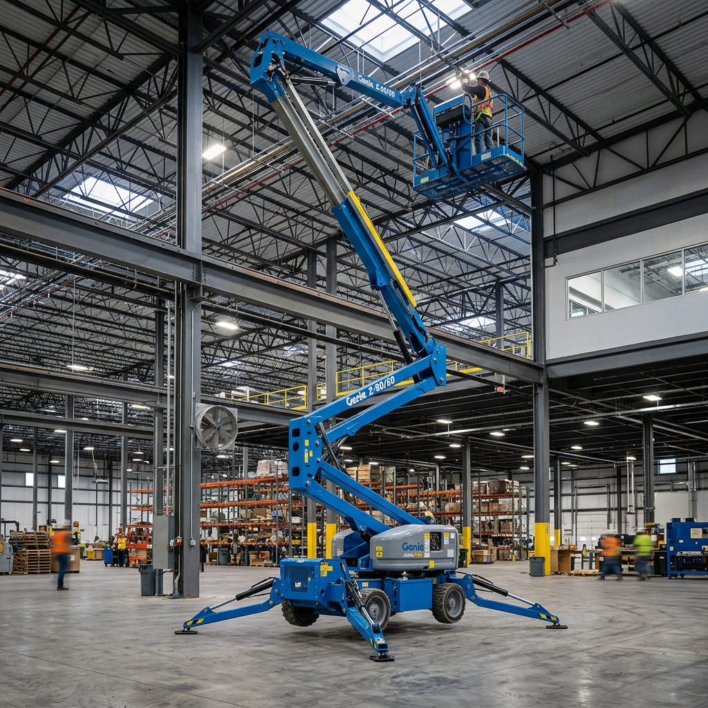 Articulating Boom Lift Warehouse
