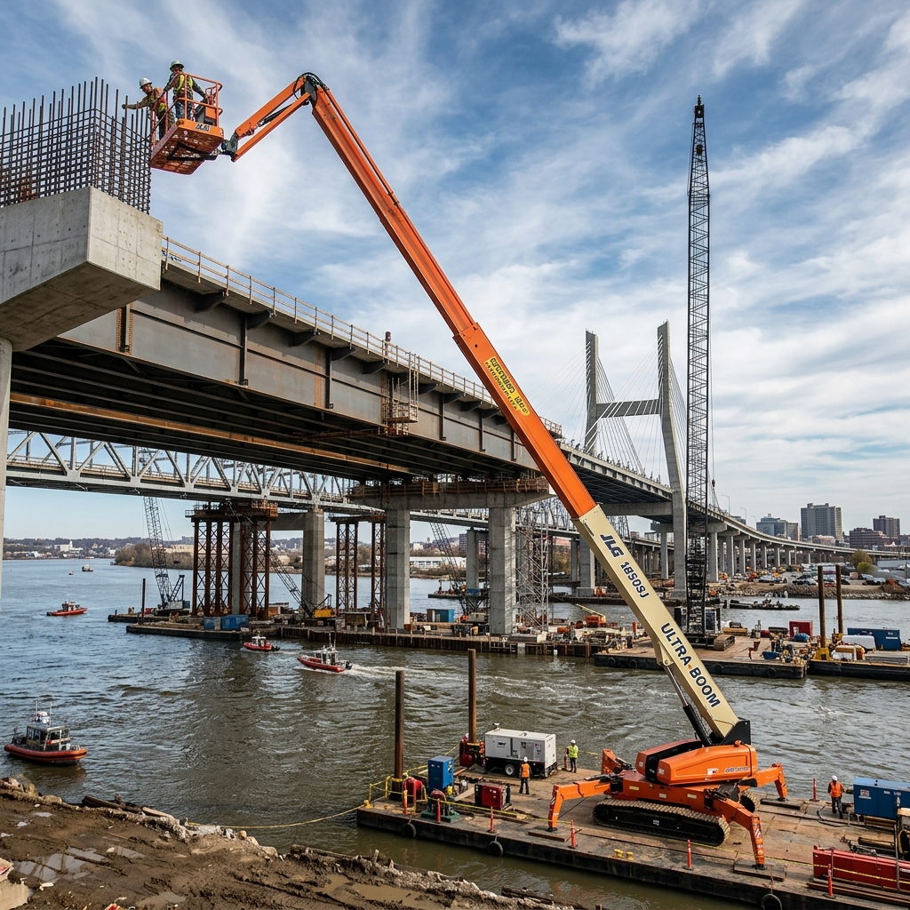 High Reach Bridge Work
